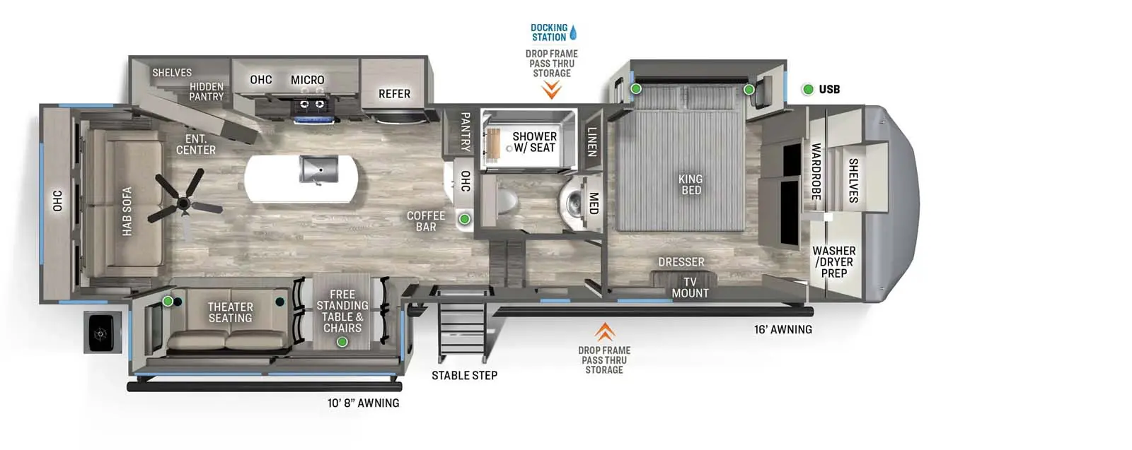 3370RLS Floorplan Image